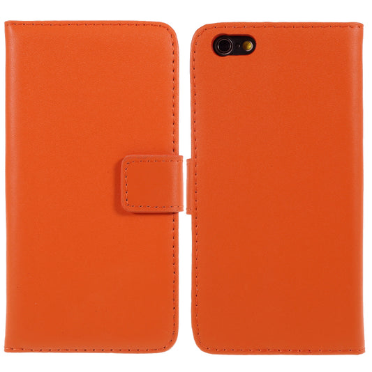 Drop-Resistant Split Leather with Stand Wallet Shell for iPhone 6/6s 4.7-inch Phone Accessory