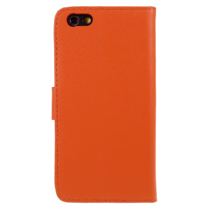 Drop-Resistant Split Leather with Stand Wallet Shell for iPhone 6/6s 4.7-inch Phone Accessory