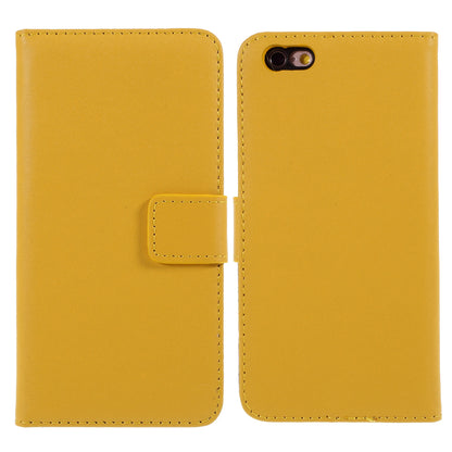 Drop-Resistant Split Leather with Stand Wallet Shell for iPhone 6/6s 4.7-inch Phone Accessory