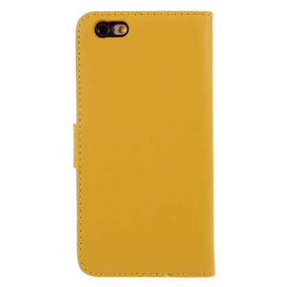 Drop-Resistant Split Leather with Stand Wallet Shell for iPhone 6/6s 4.7-inch Phone Accessory