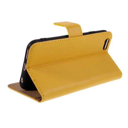 Drop-Resistant Split Leather with Stand Wallet Shell for iPhone 6/6s 4.7-inch Phone Accessory