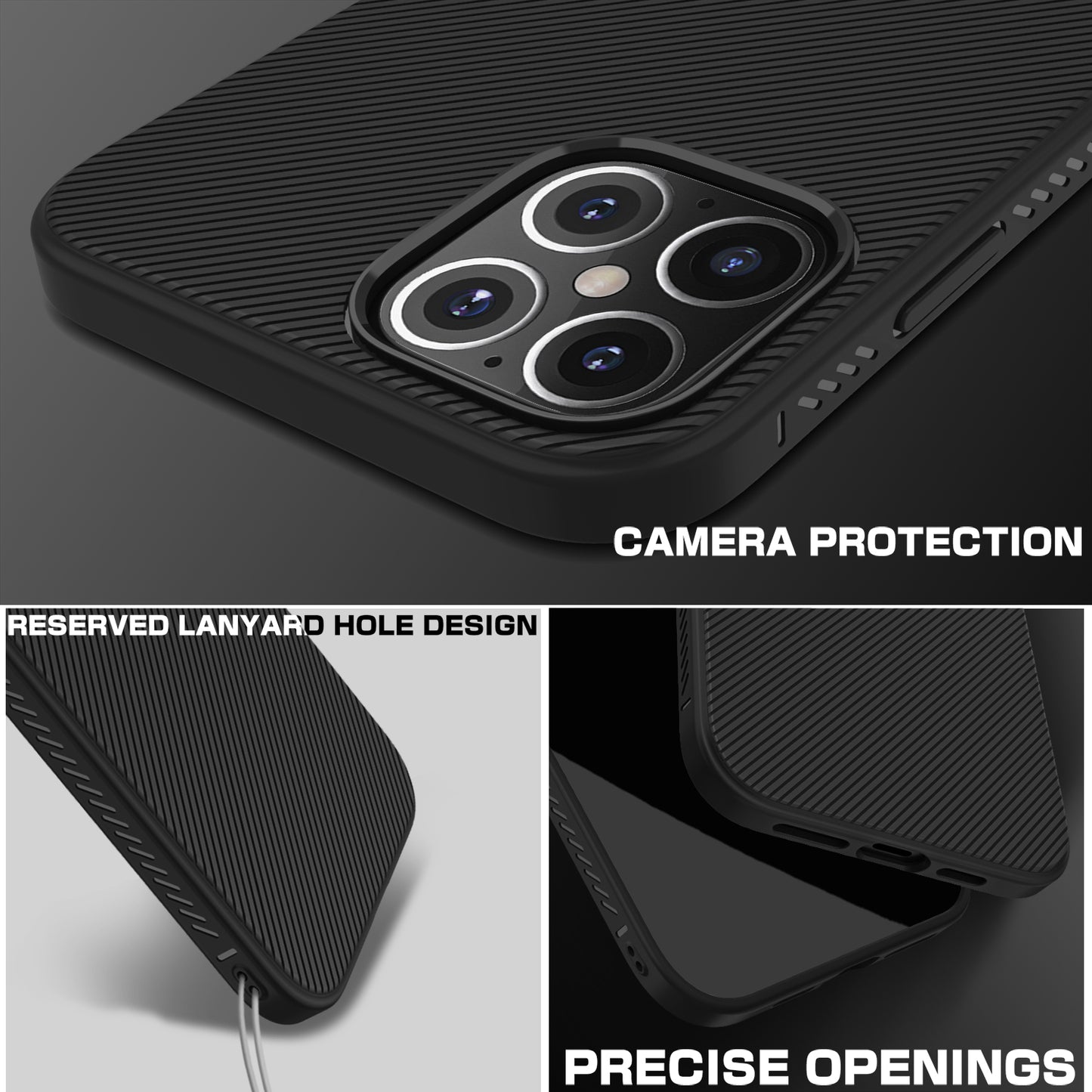 Jazz Series Twill Texture TPU Back Cover Phone Case for Apple iPhone 12 mini