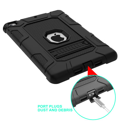 Shockproof Anti-dust Detachable 2-in-1 Protective TPU + PC Kickstand Tablet Cover for for iPad 9.7-inch (2017) (2018)