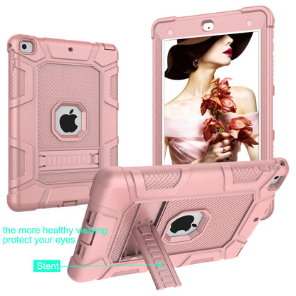 Shockproof Anti-dust Detachable 2-in-1 Protective TPU + PC Kickstand Tablet Cover for for iPad 9.7-inch (2017) (2018)