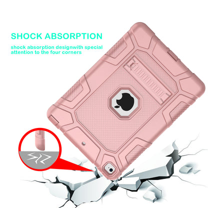 Shockproof Anti-dust Detachable 2-in-1 Protective TPU + PC Kickstand Tablet Cover for for iPad 9.7-inch (2017) (2018)