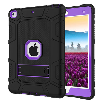 Shockproof Anti-dust Detachable 2-in-1 Protective TPU + PC Kickstand Tablet Cover for for iPad 9.7-inch (2017) (2018)