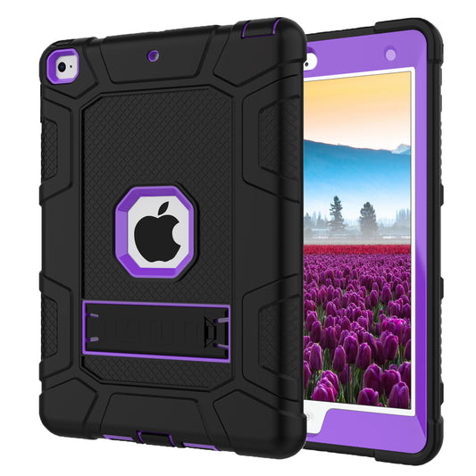 Shockproof Anti-dust Detachable 2-in-1 Protective TPU + PC Kickstand Tablet Cover for for iPad 9.7-inch (2017) (2018)