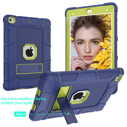 Shockproof Anti-dust Detachable 2-in-1 Protective TPU + PC Kickstand Tablet Cover for for iPad 9.7-inch (2017) (2018)