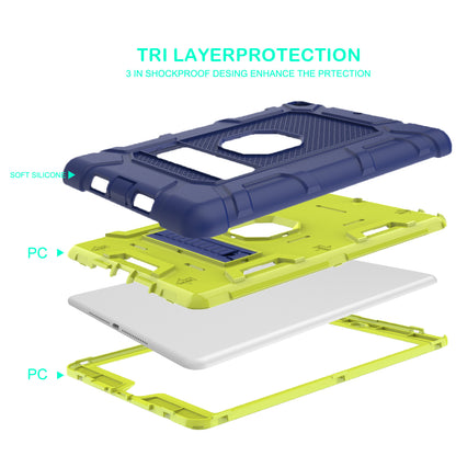 Shockproof Anti-dust Detachable 2-in-1 Protective TPU + PC Kickstand Tablet Cover for for iPad 9.7-inch (2017) (2018)