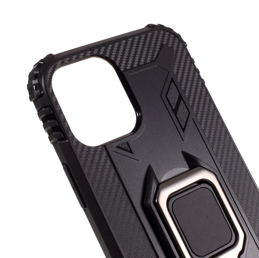 TPU Finger Ring Kickstand Protective Case for iPhone 12 Pro Max 6.7 inch