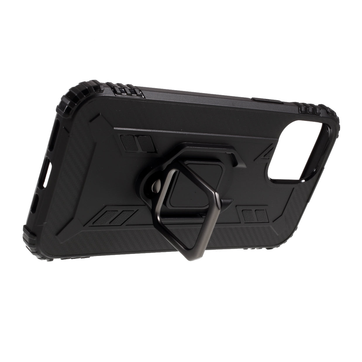 TPU Finger Ring Kickstand Protective Case for iPhone 12 Pro Max 6.7 inch