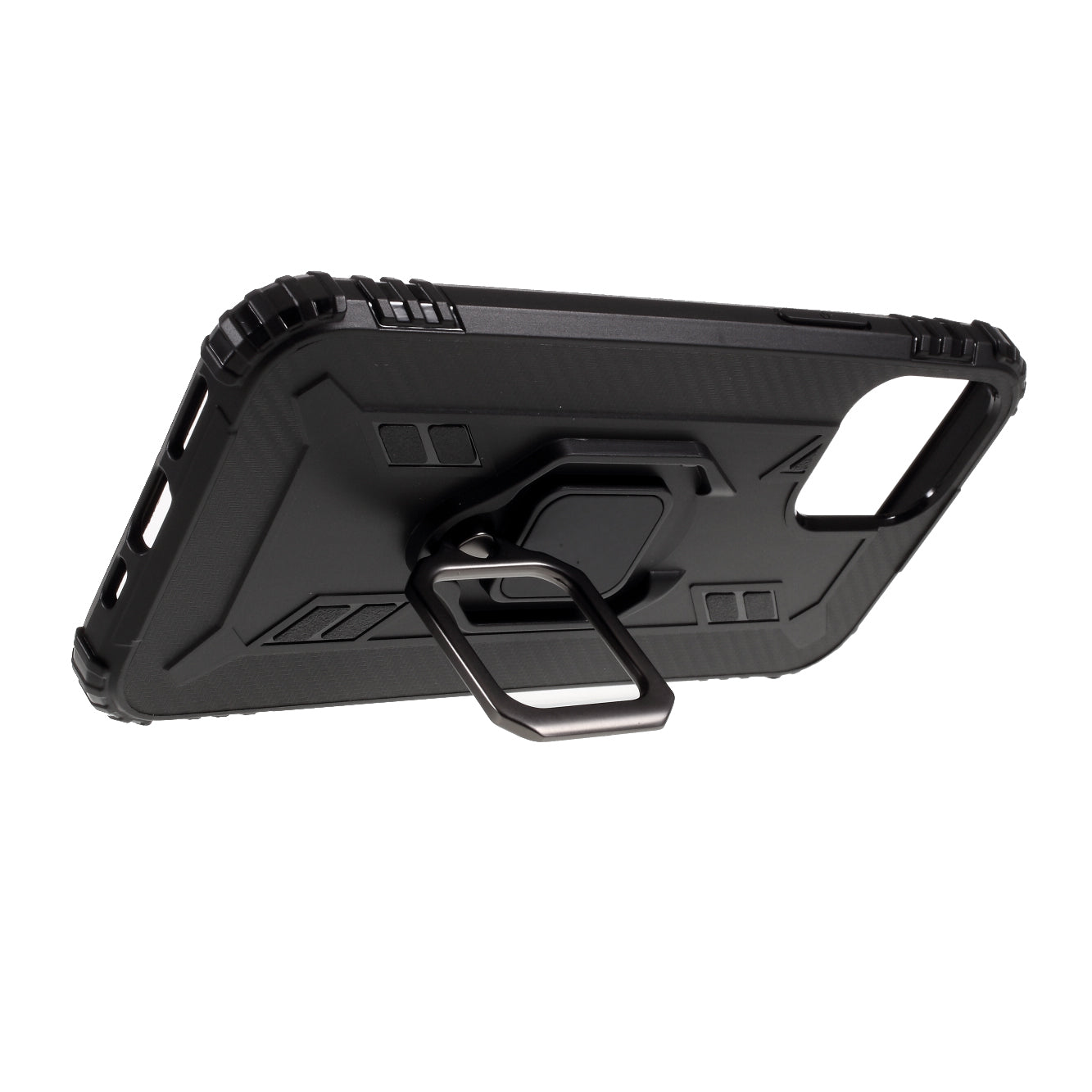 TPU Finger Ring Kickstand Protective Case for iPhone 12 Pro Max 6.7 inch