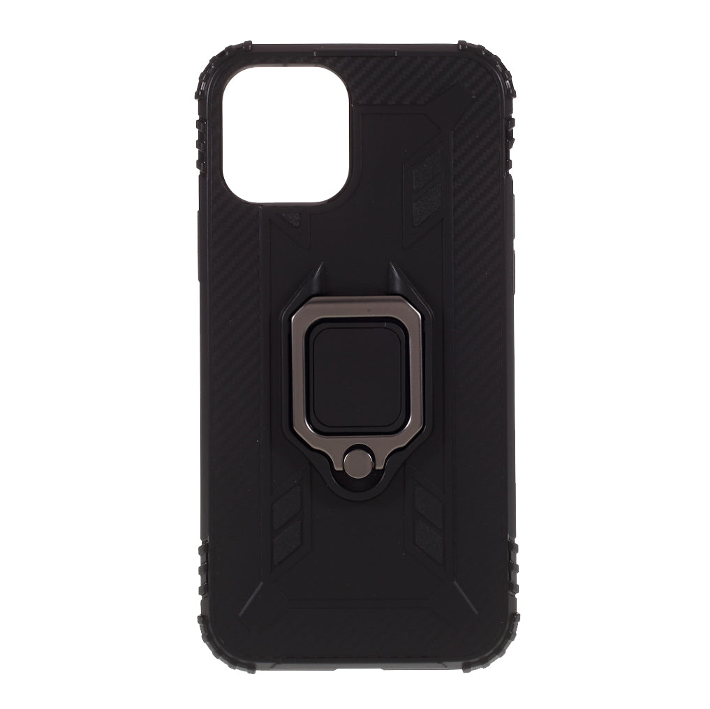 TPU Finger Ring Kickstand Protective Case for iPhone 12 Pro Max 6.7 inch
