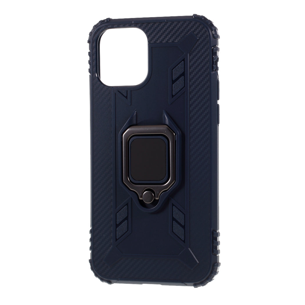 Finger Ring TPU Cell Phone Case for iPhone 12 Pro 6.1 inch