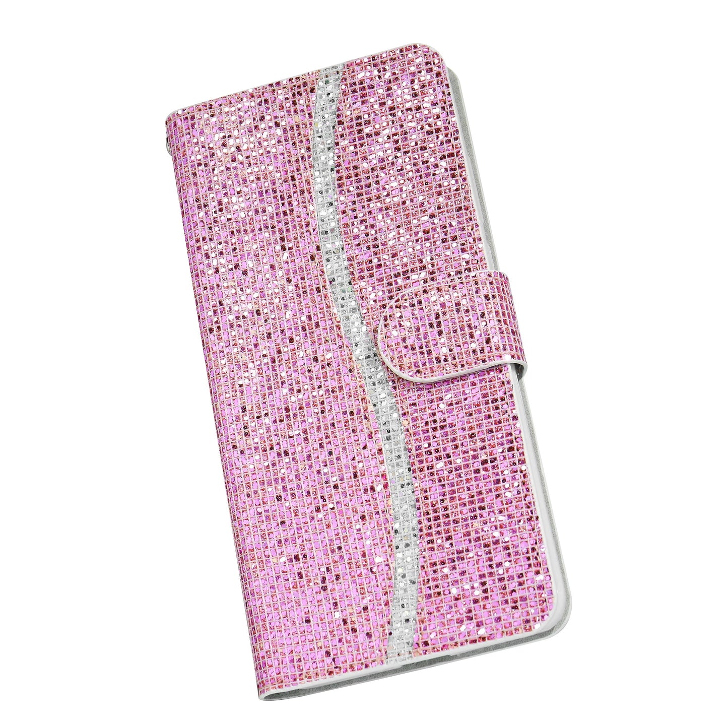 Glittery Powder Splicing Wallet Stand Leather Case for iPhone SE (2020)/SE (2022)/8/7 4.7 inch