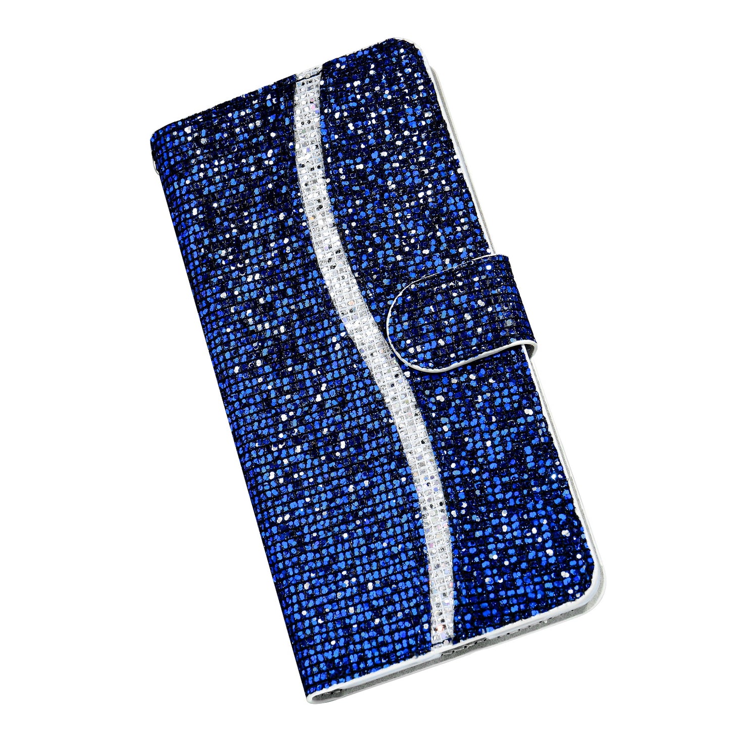 Glittery Powder Splicing Wallet Stand Leather Case for iPhone SE (2020)/SE (2022)/8/7 4.7 inch