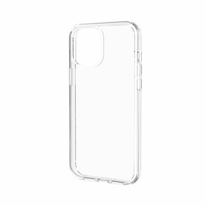 Anti-fingerprint Clear PC+TPU Hybrid Phone Case for iPhone 12 mini