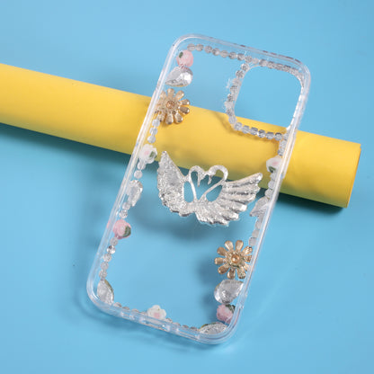 Rhinestone Decoration TPU Cover for iPhone 12 Pro/12
