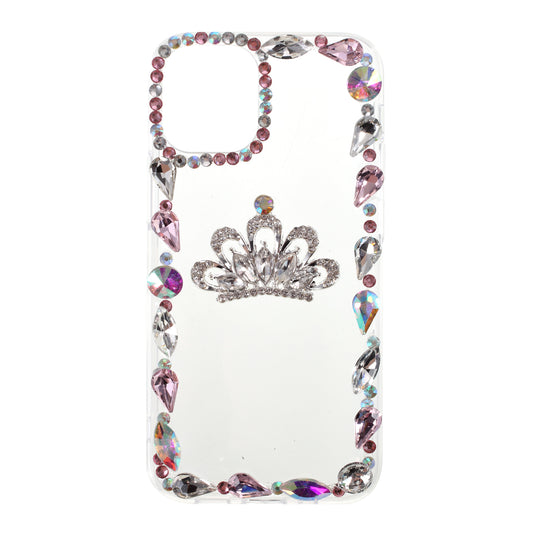 Rhinestone Decoration TPU Cover for iPhone 12 Pro/12