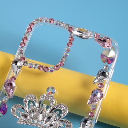 Rhinestone Decoration TPU Cover for iPhone 12 Pro/12