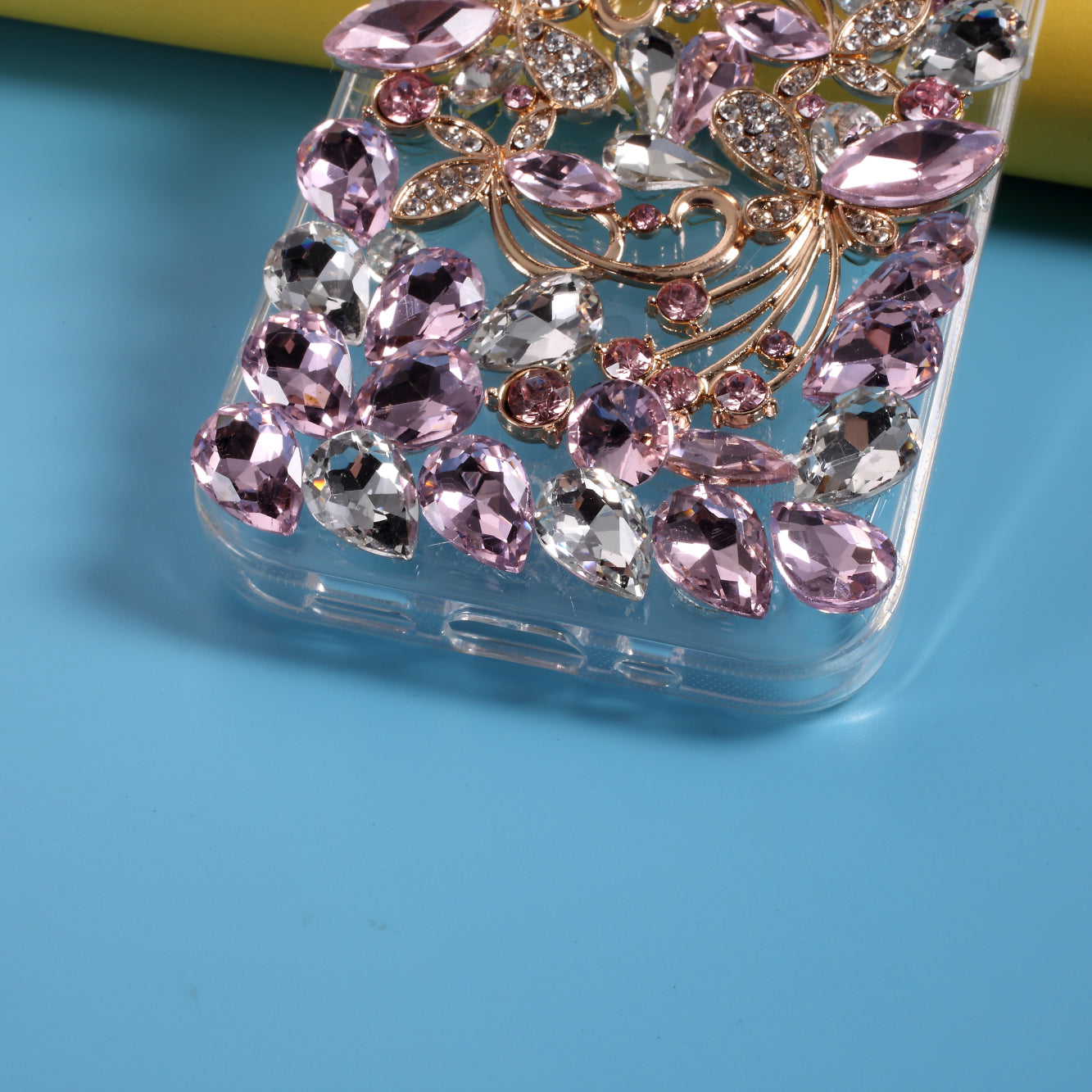 Rhinestone Decoration TPU Shell for iPhone 12 Pro Max 6.7 inch