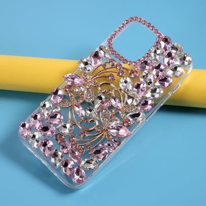 Rhinestone Decoration TPU Shell for iPhone 12 Pro Max 6.7 inch