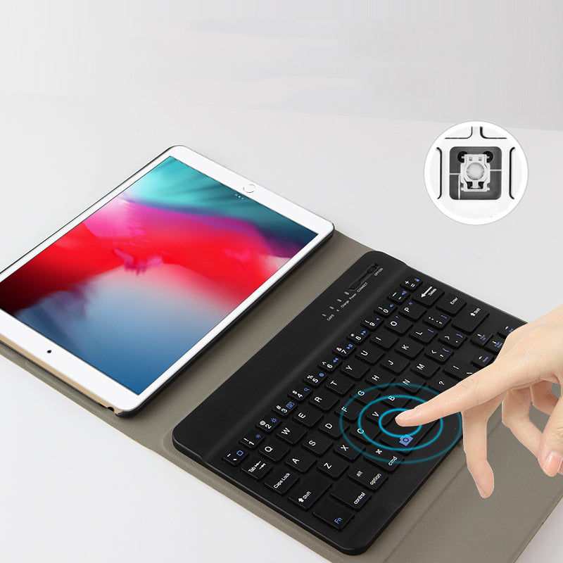 Bluetooth Keyboard Leather Stand Case for iPad mini (2019) 7.9 inch/4