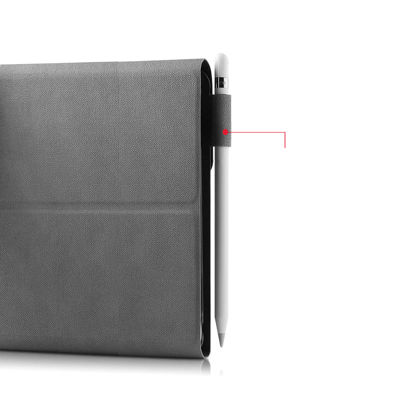 Bluetooth Keyboard Leather Stand Shell Case for iPad 9.7-inch (2018)