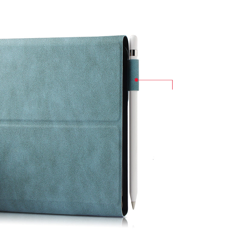 Bluetooth Keyboard Leather Stand Shell Case for iPad 9.7-inch (2018)