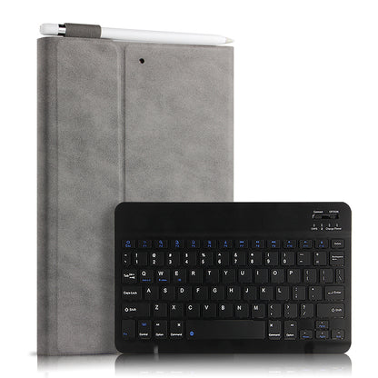 Bluetooth Keyboard Leather Stand Case Cover for iPad 10.2 (2021)/(2020)/(2019)