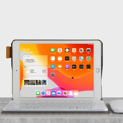 Bluetooth Keyboard Leather Stand Case Cover for iPad 10.2 (2021)/(2020)/(2019)