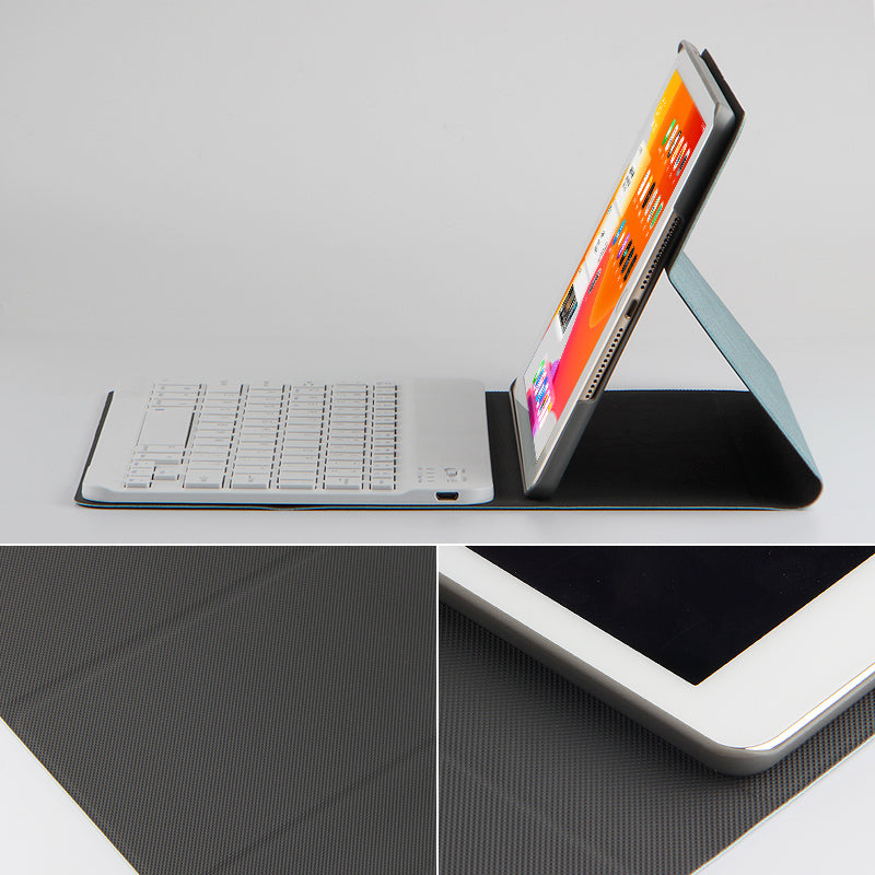 Bluetooth Keyboard Leather Stand Case Cover for iPad 10.2 (2021)/(2020)/(2019)