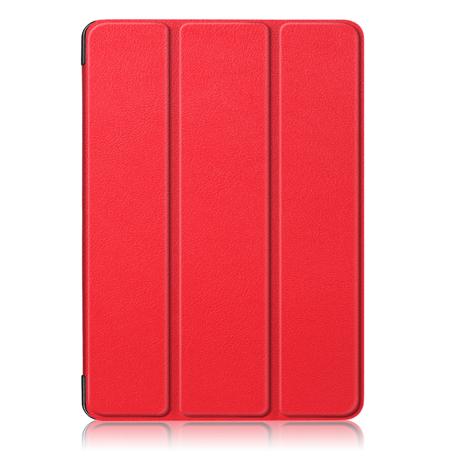 Tri-fold Stand Hard Back Shell Folio PU Leather Cover with Auto Wake/Sleep Functions for iPad Air (2020)/Air (2022)