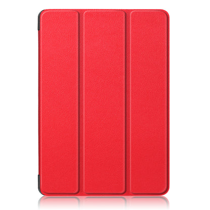 Tri-fold Stand Hard Back Shell Folio PU Leather Cover with Auto Wake/Sleep Functions for iPad Air (2020)/Air (2022)