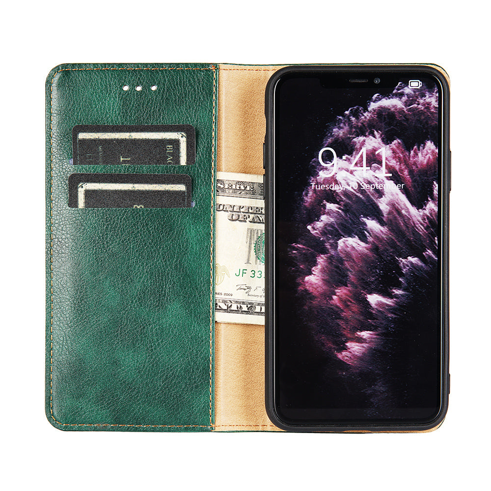 For Samsung Galaxy S20 FE/S20 Fan Edition/S20 FE 5G/S20 Fan Edition 5G/S20 Lite/S20 FE 2022 Plain Magnetic Leather Phone Protective Case