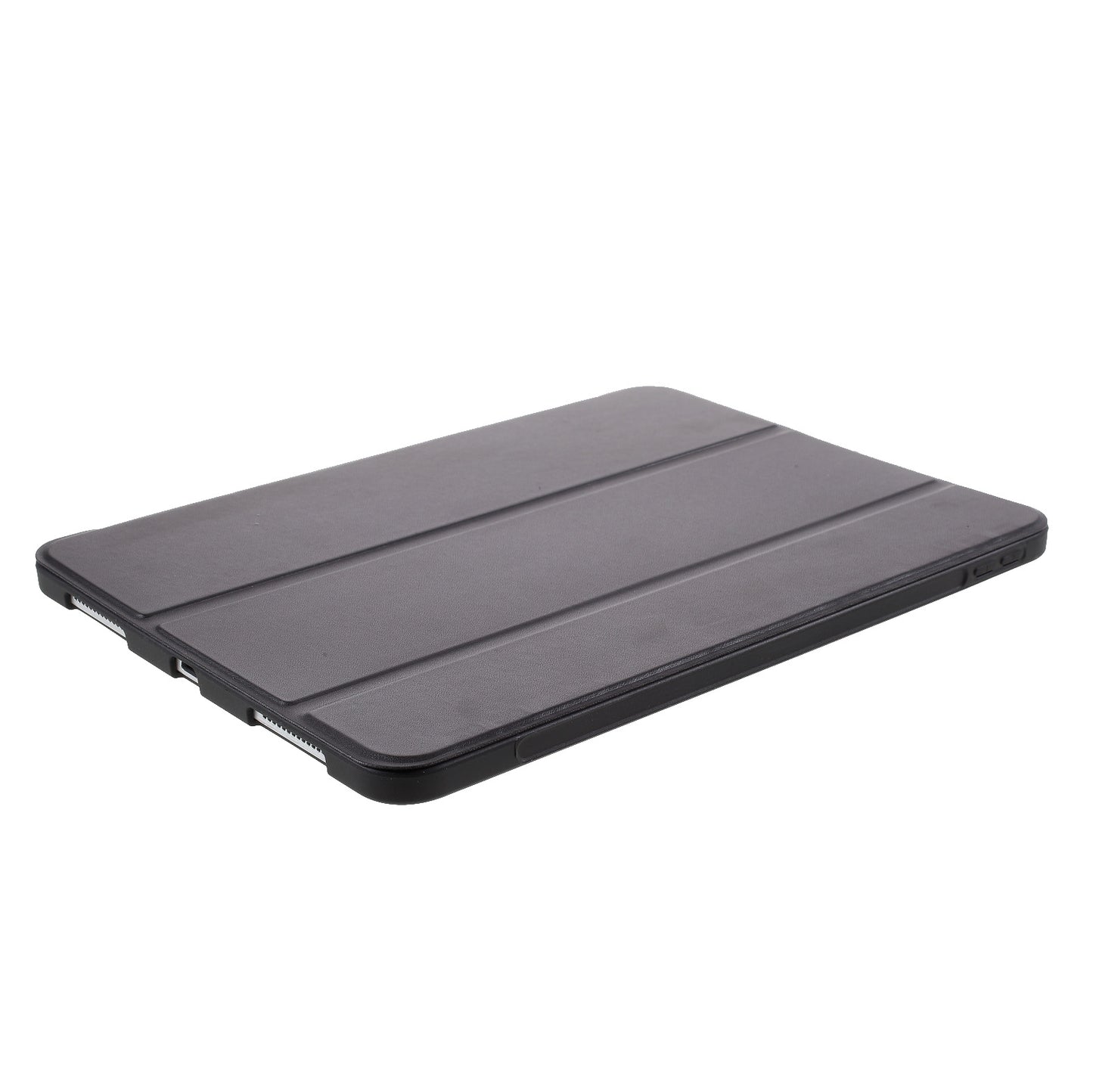 Tablet Shell for iPad Air (2020)/Air (2022) Tri-fold Stand Silicone + Leather Case