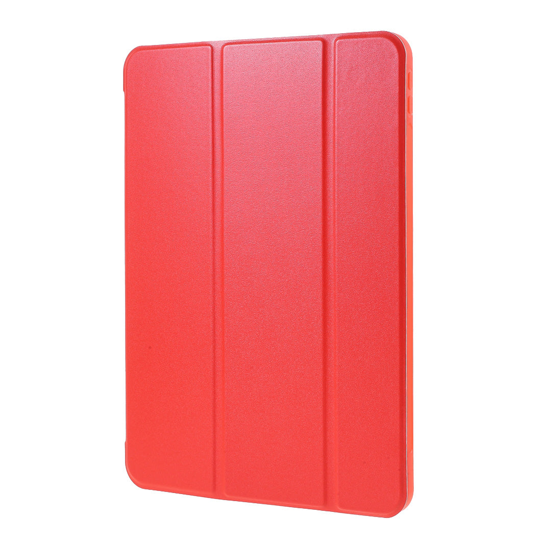 Tablet Shell for iPad Air (2020)/Air (2022) Tri-fold Stand Silicone + Leather Case