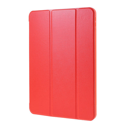 Tablet Shell for iPad Air (2020)/Air (2022) Tri-fold Stand Silicone + Leather Case