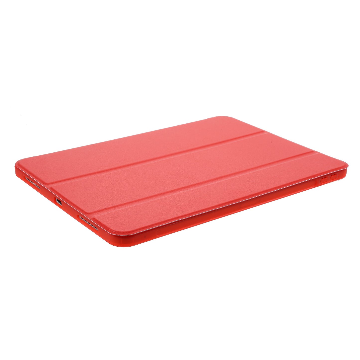 Tablet Shell for iPad Air (2020)/Air (2022) Tri-fold Stand Silicone + Leather Case
