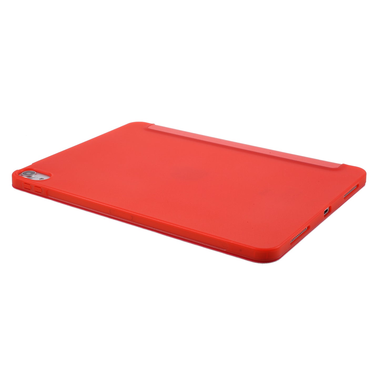 Tablet Shell for iPad Air (2020)/Air (2022) Tri-fold Stand Silicone + Leather Case