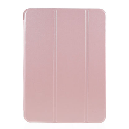 Tablet Shell for iPad Air (2020)/Air (2022) Tri-fold Stand Silicone + Leather Case
