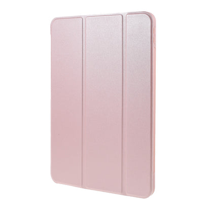 Tablet Shell for iPad Air (2020)/Air (2022) Tri-fold Stand Silicone + Leather Case
