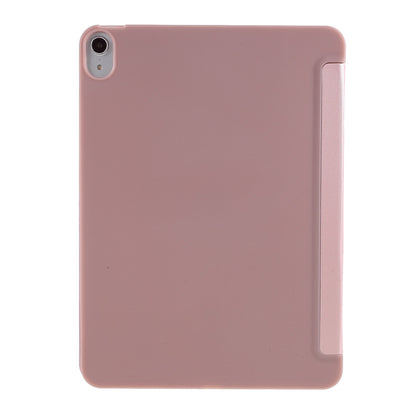 Tablet Shell for iPad Air (2020)/Air (2022) Tri-fold Stand Silicone + Leather Case