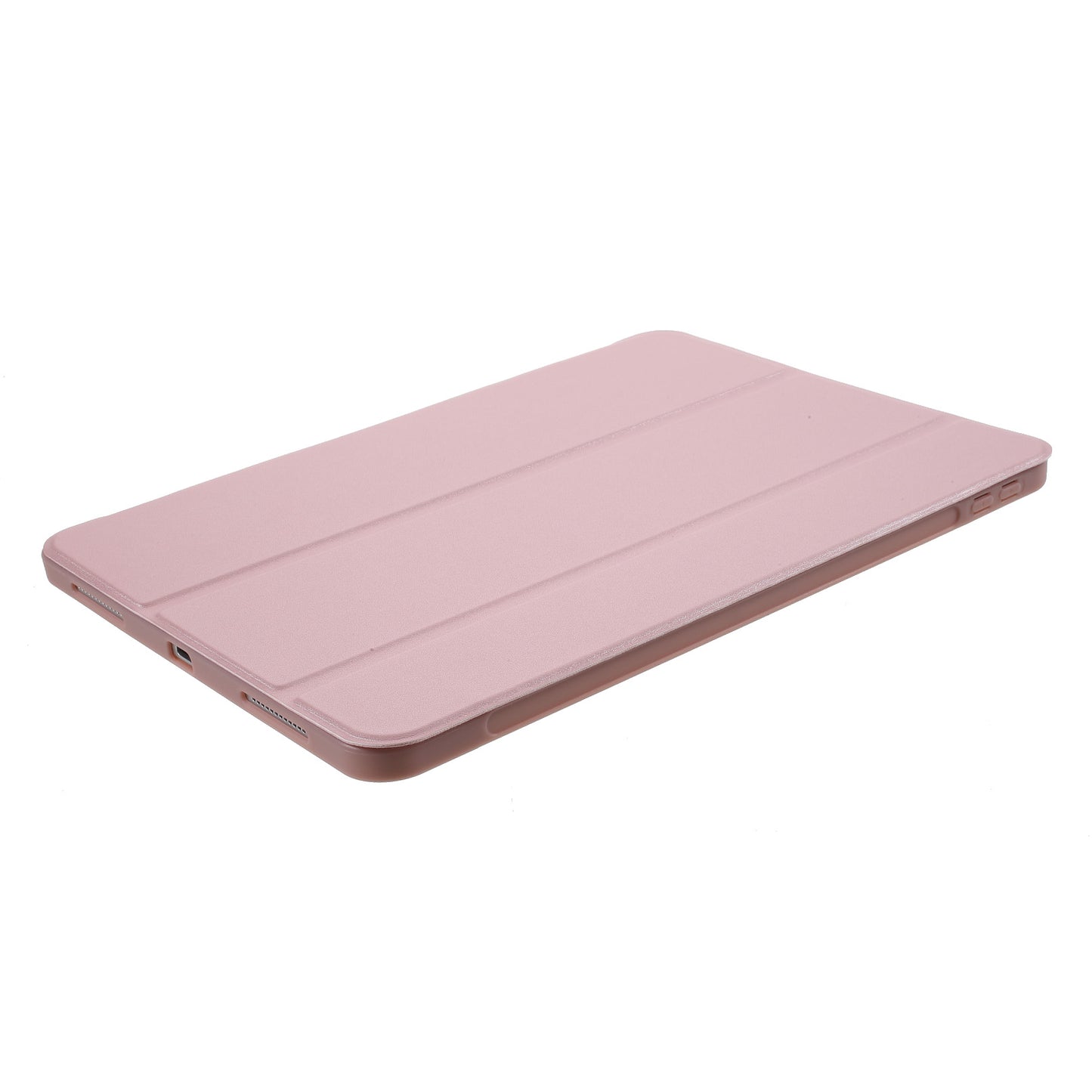 Tablet Shell for iPad Air (2020)/Air (2022) Tri-fold Stand Silicone + Leather Case