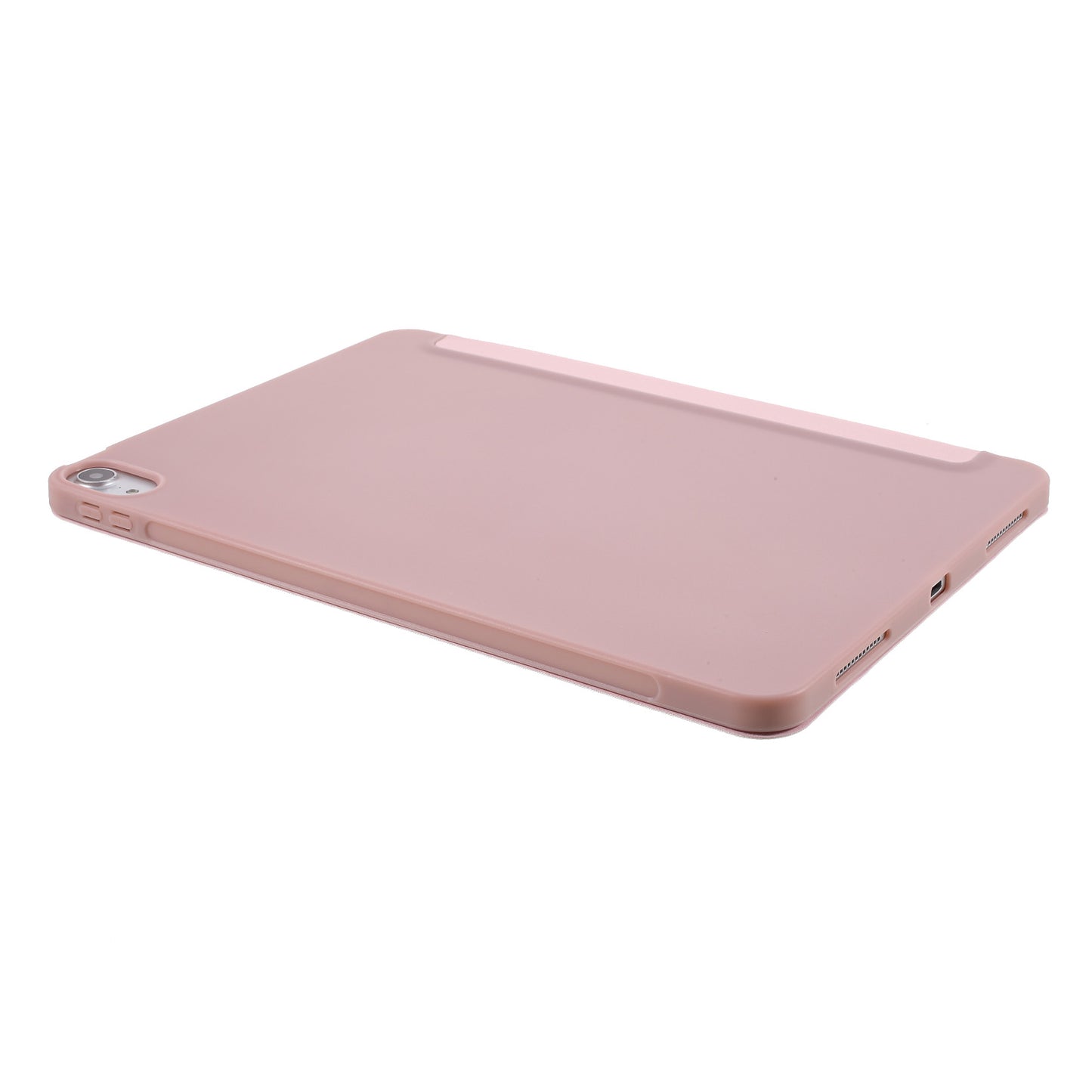 Tablet Shell for iPad Air (2020)/Air (2022) Tri-fold Stand Silicone + Leather Case
