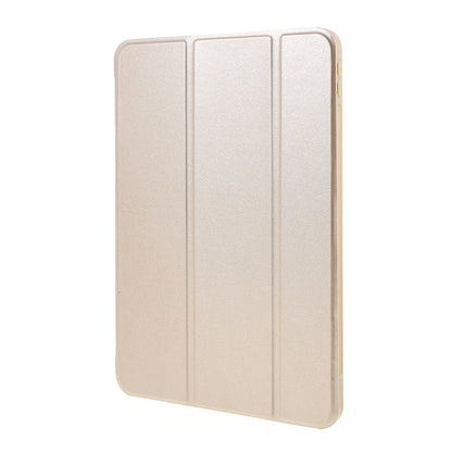 Tablet Shell for iPad Air (2020)/Air (2022) Tri-fold Stand Silicone + Leather Case