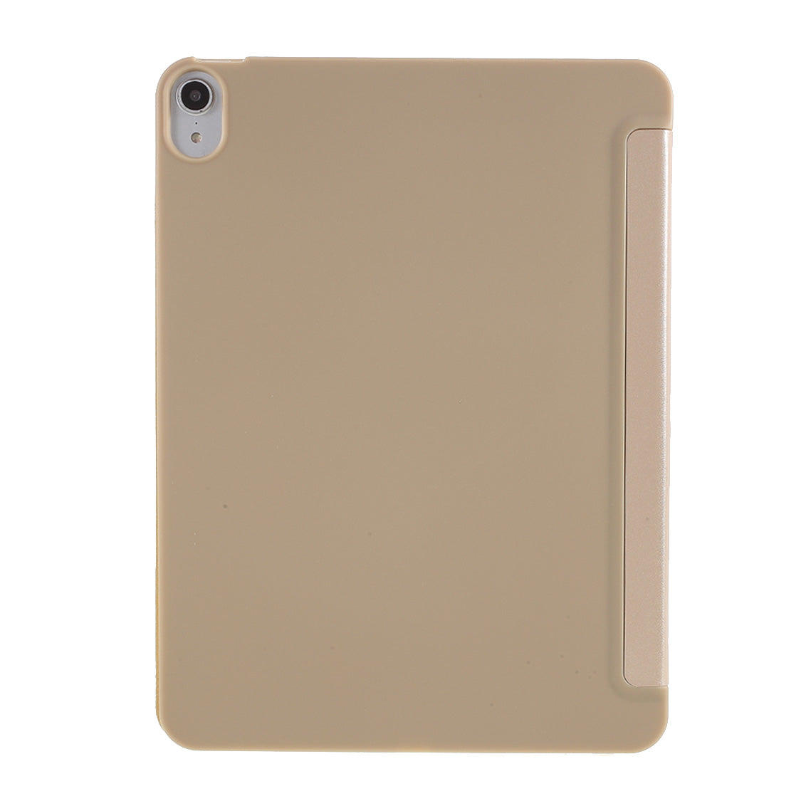 Tablet Shell for iPad Air (2020)/Air (2022) Tri-fold Stand Silicone + Leather Case