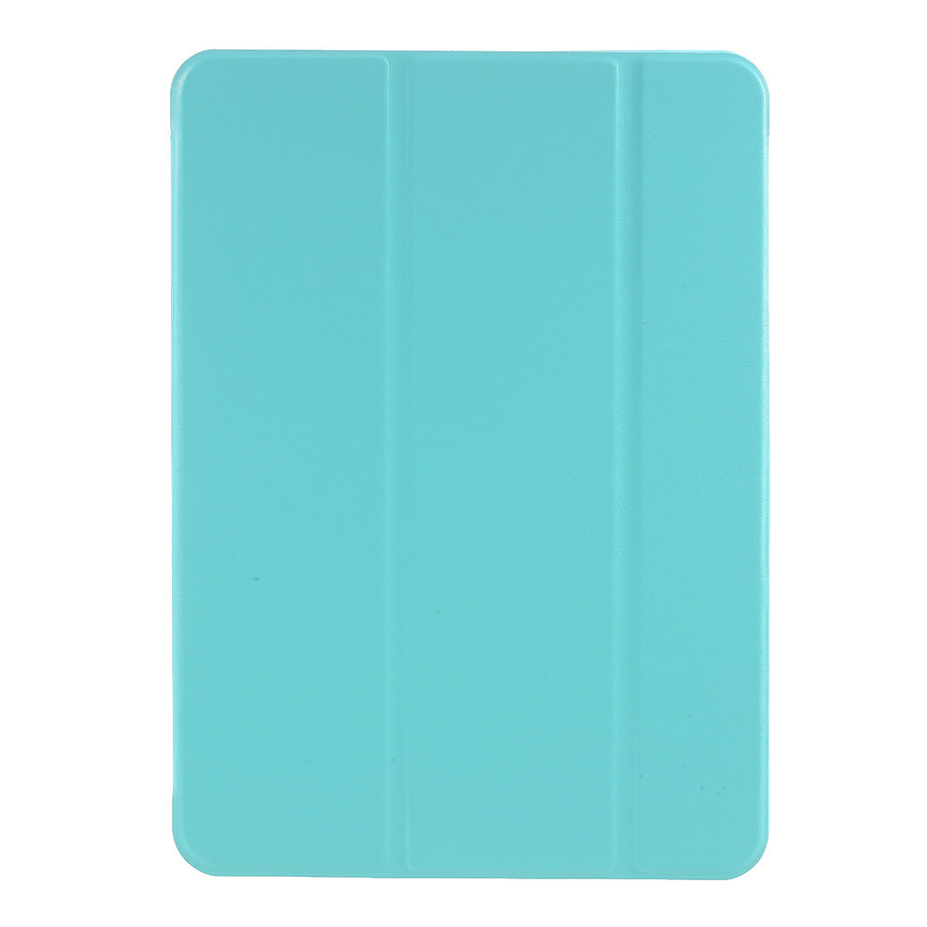 Tablet Shell for iPad Air (2020)/Air (2022) Tri-fold Stand Silicone + Leather Case
