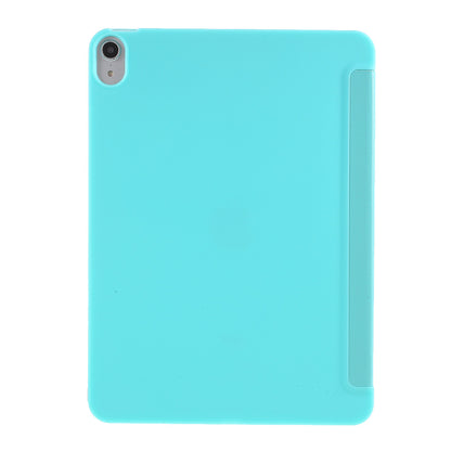 Tablet Shell for iPad Air (2020)/Air (2022) Tri-fold Stand Silicone + Leather Case