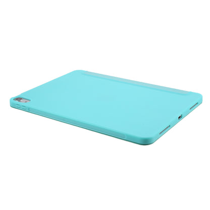 Tablet Shell for iPad Air (2020)/Air (2022) Tri-fold Stand Silicone + Leather Case